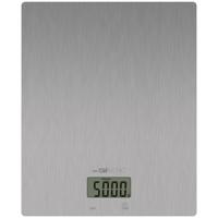 Clatronic KW 3821 Edelstahl Keukenweegschaal Digitaal Weegbereik (max.)=5000 g RVS 206 x 176 x 19 - thumbnail
