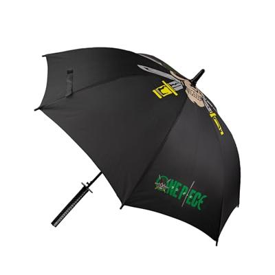 One Piece Umbrella Zoro Black Sword