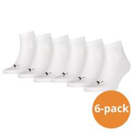 Puma Quarter Sokken Wit 6-pack-47/49 - thumbnail