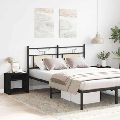 Nachtkastjes 2 st 40x30x40 cm spaanplaat zwart eikenkleurig Nachtkastjes 2 st 40x30x40 cm spaanplaat zwart eikenkleurig