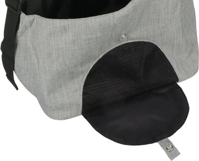 Buikdrager Kanga draagtas voor kleine hond Grijs Buikdrager Kanga draagtas voor kleine hond Grijs