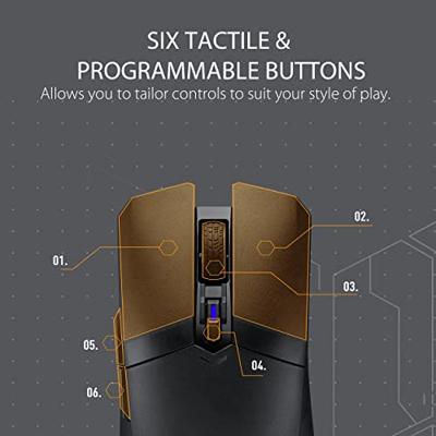 Muis Asus M4 Wireless Zwart - thumbnail