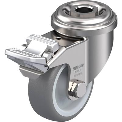 Blickle LRXA-TPA 50G-FI Zwenkwiel met rem Wieldiameter: 50 mm Draagvermogen (max.): 50 kg 1 stuk(s)