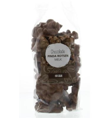 MijnNatuurwinkel Pindarotsen melk home made 400 Gram MijnNatuurwinkel Pindarotsen melk home made 400 Gram