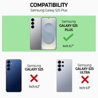 NorthLife Samsung Galaxy S25 Plus - Leren Afneembare 2-in-1 bookcase telefoonhoes - Zwart - thumbnail