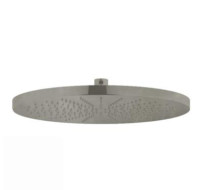 Hoofddouche Hotbath Cobber Opbouw 30 cm Geborsteld Nikkel - thumbnail