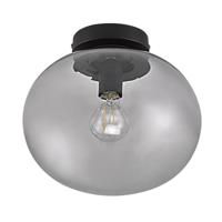 Nordlux Glazen plafondlampAlton zwart met smoke glas - 2010506047 - thumbnail