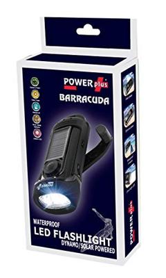 POWERplus Led-zaklamp met zonnecel "barracuda" - thumbnail
