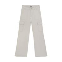 Indian Blue Jeans Zomer jeans broek meisjes - grijs - cargo - wide fit - thumbnail