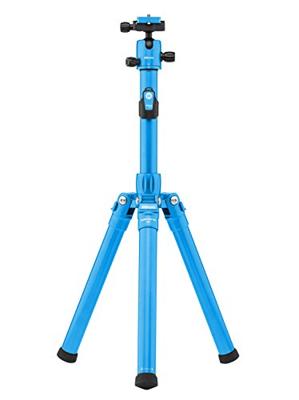MeFOTO GlobeTrotter luchtstatief en selfie-stick in één set, blauw (GTAIRBLU)