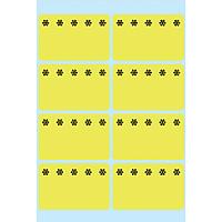Etiket HERMA 3771 26x40mm diepvries geel 48stuks - thumbnail