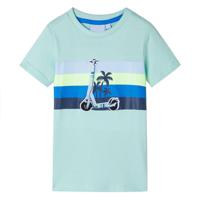 Kindershirt 140 lichtmintkleurig - thumbnail