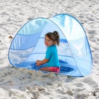 Anti-UV tent Multifunctioneel badje LUDI blauw - thumbnail