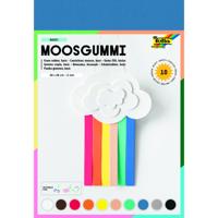 Foam folia 20x29cm basic 10 kleuren | 5 stuks - thumbnail