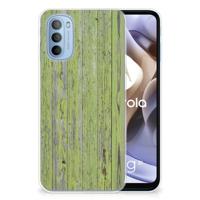 Motorola Moto G31 | G41 | Bumper Hoesje | Green Wood - thumbnail