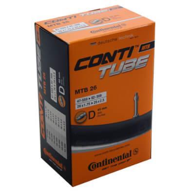 Continental schlauch "mtb 26" conti tube mtb 26" 47/62-559 d40