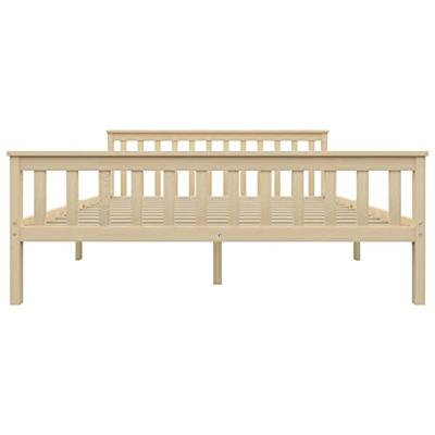 Bedframe massief grenenhout natuurlijk 160x200 cm