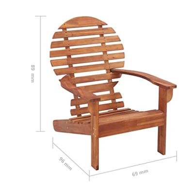 Stoel Adirondack massief acaciahout - thumbnail