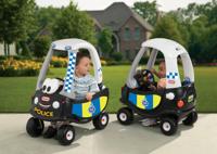 Little Tikes Cozy Coupe Politiewagen Loopauto + Geluid 44x84x72 cm - thumbnail