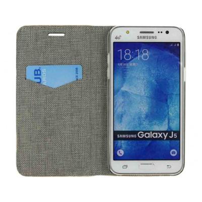 Mobilize Premium Book Case Samsung Galaxy J5 Alligator Peanut Brown