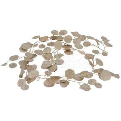 Blad guirlande champagne 180 cm