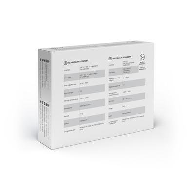 Savio 2,5" externe HDD/SSD-behuizing, USB 3.0, transparant, AK-66 - thumbnail