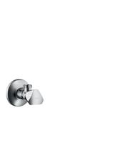 Hansgrohe Hoekstopkraan E met G 3/8 aansluiting, chroom - thumbnail