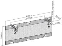 My Wall HZ41L HZ41L Hangmand Zwart 1 stuk(s) - thumbnail