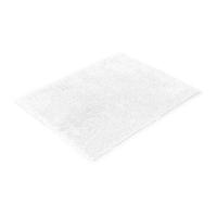 Vossen Vossen Timeless Bidetmat 50x60 Wit - thumbnail
