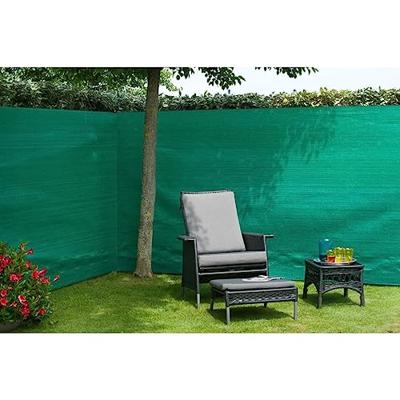 Nature tuinscherm 1x3 m pe groen