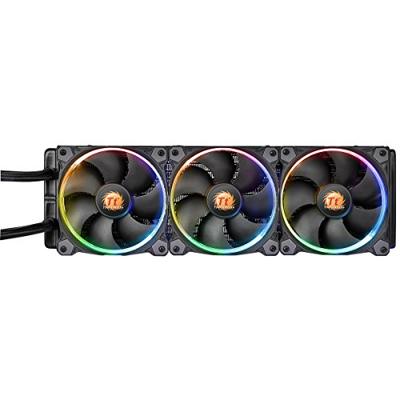 Thermaltake Water 3.0 Riing RGB 360 Processor Alles-in-één vloeistofkoeler 12 cm Zwart