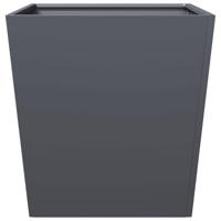 Plantenbakken 2 st 50x50x50 cm staal antracietkleurig - thumbnail