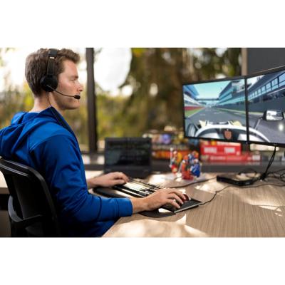 Hoofdtelefoon met microfoon Kensington K97601WW Zwart