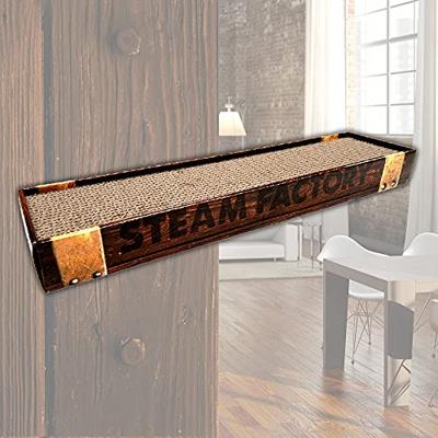 Croci krabplank homedecor wenge houtprint donkerbruin
