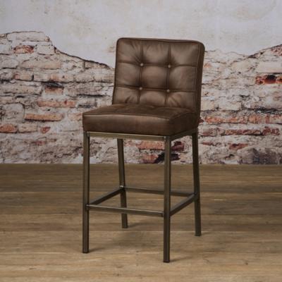 Tower Living Barkruk 'Vasco' (zithoogte 67cm), kleur Bruin