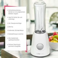 Clatronic SM 3593 263480 Smoothiemaker Wit - thumbnail
