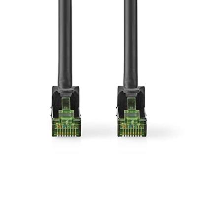 Nedis CCGP85420BK100 CAT7 PiMF kabel RJ45 male 10m zwart Nedis CCGP85420BK100 CAT7 PiMF kabel RJ45 male 10m zwart