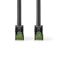 Nedis CCGP85420BK100 CAT7 PiMF kabel RJ45 male 10m zwart - thumbnail
