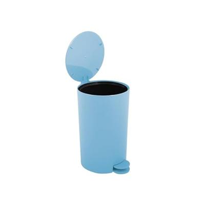 MSV badkamer|toilet pedaalemmer - lichtblauw - 3L - 15 x 27cm