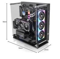 Thermaltake Core P3 TG Pro Mid Tower Zwart - thumbnail