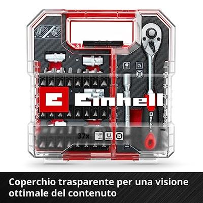 Einhell 109022 Dopsleutel-bitinzetset 1/4 37-delig