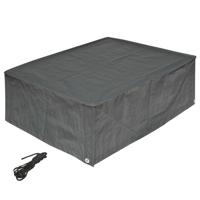 Beschermhoes voor BBQ 63 x 53 x 24 cm - thumbnail