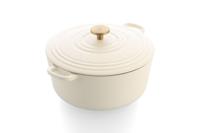 Bk Bourgogne braadpan 28 cm cream white - thumbnail