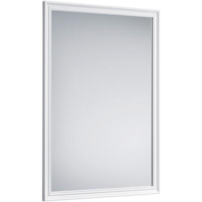 Spiegel - Trion Trina - Rechthoek - Inclusief Lijst - Wit - Kunststof