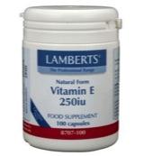 Lamberts Vitamine E 250ie Capsules