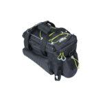 Basil miles xl pro bagagedragertas - waterdicht - sportief - zwart/lime - 9-36l - mik/rt adapterplaten - thumbnail