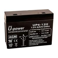 Loodaccu AGM 6 Ah 12 V Faston intern - thumbnail