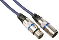 HQ Power Professional DMX 10m audio kabel XLR (3-pin) Zwart - thumbnail
