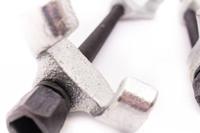 Brüder Mannesmann Veerspanners 300 mm metaal 2 st 258-1 NEW - thumbnail