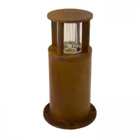 KS Verlichting Ronde tuinlampMarina 30 corten - 7838 - thumbnail
